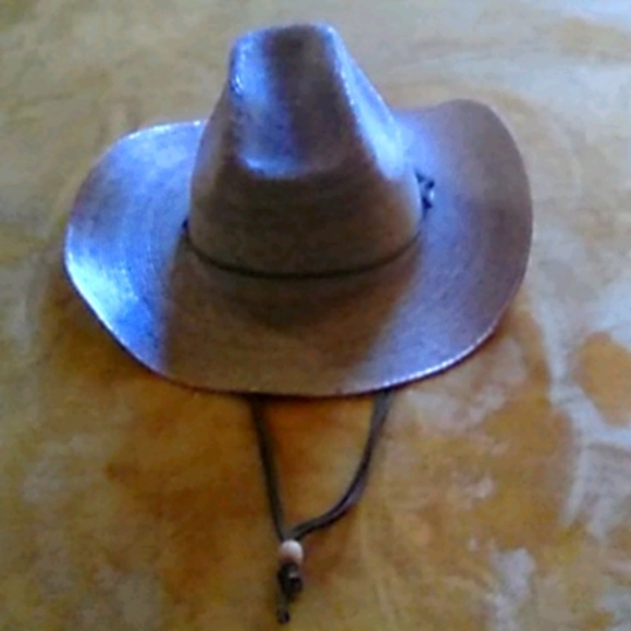 Accessories Wide Brim Leather Trim Hat Poshmark